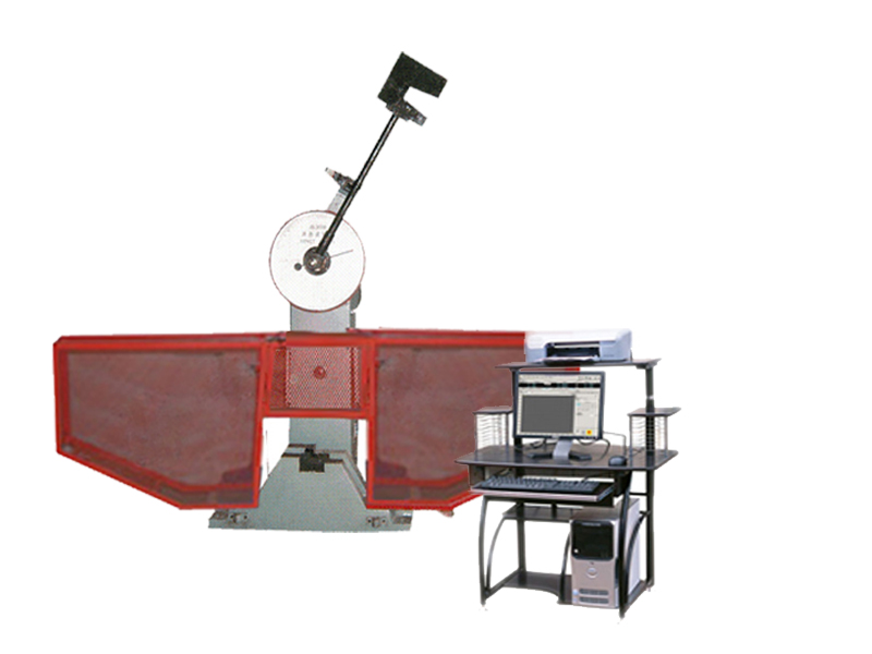 Microcomputer control impact testing machine